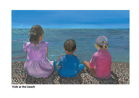 Kids at the Beach